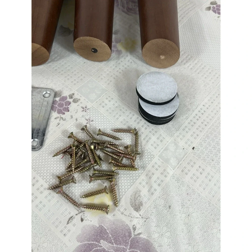 Angled Furniture Legs 8 Inch Slanted Wood Legs for Ottoman Bench Coffee‎ Table